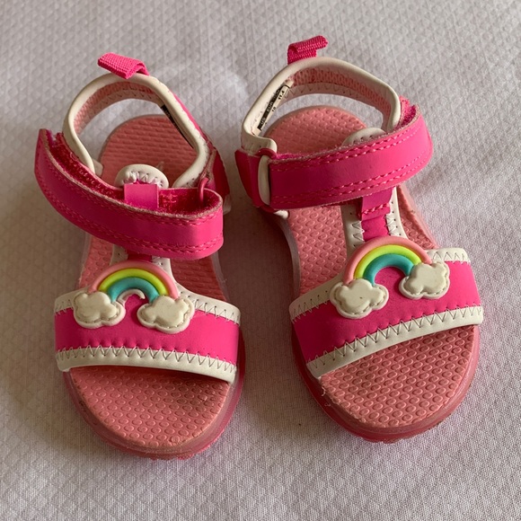 baby girl light up sandals